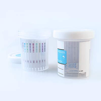 Cốc xét nghiệm nước tiểu đa thuốc có nhãn CE kết quả nhanh trong 5 phút