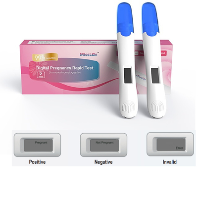 Thử thai kỹ thuật số bằng nước tiểu kỹ thuật số FDA 510k CE Máy thử thai kỹ thuật số