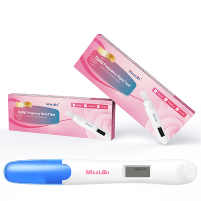 Thử thai bằng nước tiểu kỹ thuật số FDA 510k với que thử thai kỹ thuật số cho kết quả nhanh