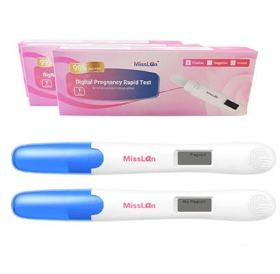 Thử nghiệm nhanh mang thai kỹ thuật số ANVISA 510K của FDA với pin tích hợp
