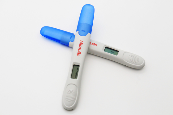 510k/CE Kết quả dễ đọc Máy kiểm tra mang thai kỹ thuật số tích hợp pin